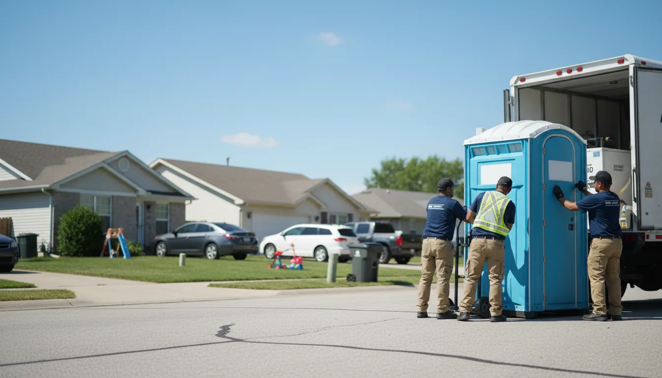 Standard Porta Potty Rentals in Leonidas, MI near me